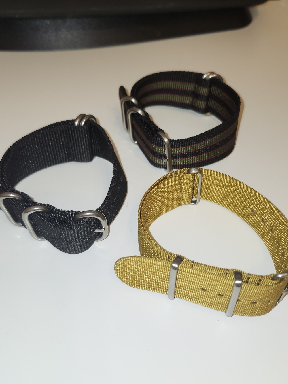 CNS Watch Bands Lot of 3 Straps 24mm